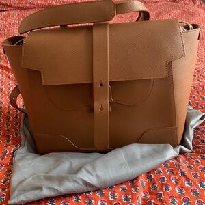 Brand new with tags on. It’s been stored in it’s delicate bag in a closet!